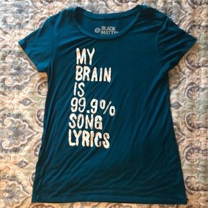 Song Lyrics T-Shirt